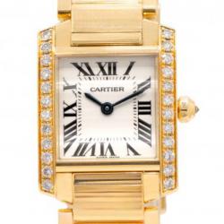 Cartier Tank Francaise WE1001R8 18K Yellow Gold Watch